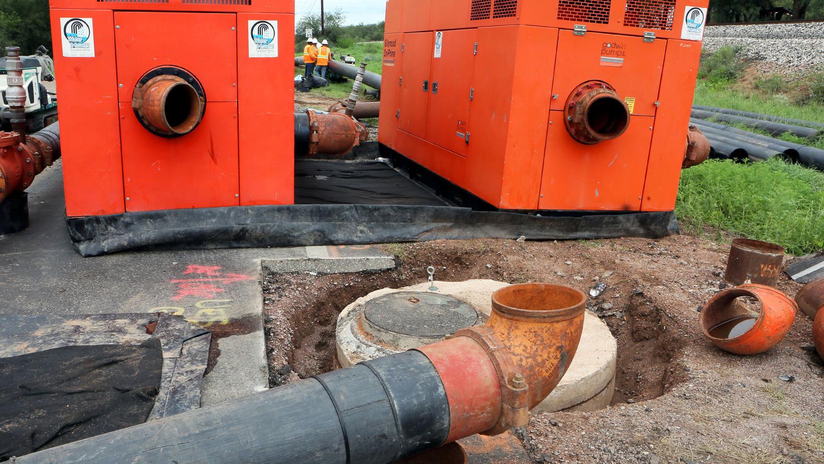 Repairs start on damaged cross-border pipe near Nogales